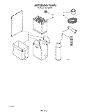 ACCESSORY Diagram and Parts List for TU4100XTP2  Whirlpool Trash Compactor