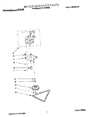 MOTOR AND DRIVE, LIT/OPTIONAL Diagram and Parts List for KCCC151BWH0  KitchenAid Trash Compactor