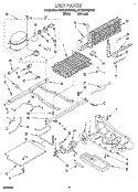 UNIT Diagram and Parts List for 4ET20ZKXBN00  Whirlpool Refrigerator