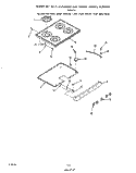 Part Location Diagram of 333547 Whirlpool Burner Box Bottom