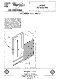 SECTION Diagram and Parts List for ACS102XP0  Whirlpool Air Conditioner
