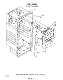 LINER Diagram and Parts List for TT18CKXWN01  Whirlpool Refrigerator