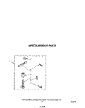 MISCELLANEOUS Diagram and Parts List for LA5580XSW1  Whirlpool Washer