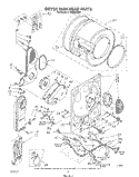 Part Location Diagram of 696546 Whirlpool DUCT-AIR