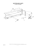 BACKGUARD Diagram and Parts List for SF3110SKN0  Whirlpool Range