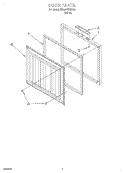SECTION Diagram and Parts List for EH050FXGW03  Whirlpool Freezer