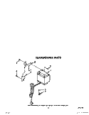 TRANSFORMER Diagram and Parts List for 3ET22DKXWN00  Whirlpool Refrigerator