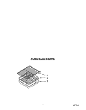 OVEN RACK, LIT/OPTIONAL Diagram and Parts List for FGS387YW2  Roper Range
