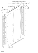 Part Location Diagram of 2003647 Whirlpool TRIM-SPACR