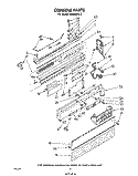 CONSOLE Diagram and Parts List for SHU99053  Whirlpool Dishwasher