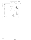 MISCELLANEOUS , LITERATURE AND OPTIONAL Diagram and Parts List for LT4900XSW3  Whirlpool Washer Dryer Combo