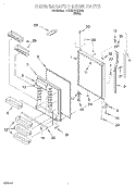 Part Location Diagram of WP2195990 Whirlpool DISCONTINUED