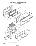 Part Location Diagram of 4157044 Whirlpool Track, Upper (sold individually, 2 recommended)