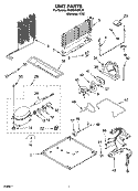 UNIT PARTS Diagram and Parts List for ER2MHKXPL00  Whirlpool Refrigerator