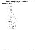 SECTION Diagram and Parts List for KCDB250G1  KitchenAid Food Waste Disposer