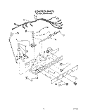 CONTROL Diagram and Parts List for JWARG481PW01  Whirlpool Refrigerator