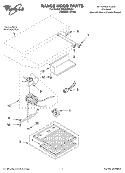 SECTION Diagram and Parts List for RH2636XJQ1  Whirlpool Range Hood