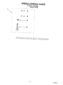 MISCELLANEOUS, OPTIONAL Diagram and Parts List for LXR5432KQ0  Whirlpool Washer