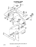 MANIFOLD Diagram and Parts List for SE953PEKT1  Whirlpool Range