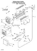 ICEMAKER PARTS - PARTS NOT ILLUSTRATED Diagram and Parts List for KBRS36FMB00  KitchenAid Refrigerator