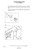 INSTALLATION Diagram and Parts List for AR1000XW0  Whirlpool Air Conditioner