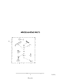 MISCELLANEOUS Diagram and Parts List for CA2452XSW1  Whirlpool Washer