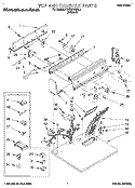 TOP AND CONSOLE, LIT/OPTIONAL Diagram and Parts List for KGYE678BAL0  KitchenAid Dryer