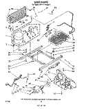 UNIT Diagram and Parts List for EHT171TKWR2  Whirlpool Refrigerator