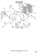 SECTION Diagram and Parts List for AD0302XA0  Whirlpool Dehumidifier