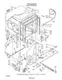 TUB , LITERATURE AND OPTIONAL Diagram and Parts List for DU9700XR7  Whirlpool Dishwasher