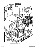 OVEN, OPTIONAL Diagram and Parts List for KEMI300VBL5  KitchenAid Microwave Oven Combo