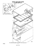 SECTION Diagram and Parts List for EH09EFXPW5  Whirlpool Freezer