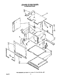 Part Location Diagram of 3181694 Whirlpool BACK-CABNT