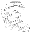 CONTROL Diagram and Parts List for RS25AQXGW02  Roper Refrigerator