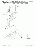 Part Location Diagram of W10321859 Whirlpool ENERGY GUIDE