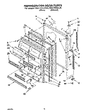 REFRIGERATOR DOOR Diagram and Parts List for RB21CKXAW00  Roper Refrigerator