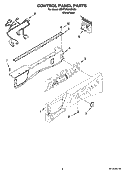 Part Location Diagram of WP8540839 Whirlpool Channel, Water