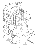 Part Location Diagram of 302754 Whirlpool Tag, Energy Fact