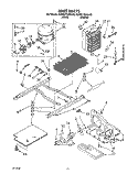 UNIT Diagram and Parts List for KSRS27QAAL06  KitchenAid Refrigerator