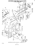 Part Location Diagram of 63887 Whirlpool Timer, Control (60 Hz.)