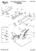 Part Location Diagram of 3403655 Whirlpool PANEL-CNTL