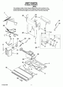 UNIT PARTS Diagram and Parts List for ITB19330Q10  Inglis Refrigerator