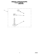MISCELLANEOUS  PARTS, OPTIONAL PARTS (NOT INCLUDED) Diagram and Parts List for 1CLBR5432PQ0  Whirlpool Washer