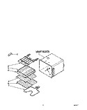 UNIT Diagram and Parts List for RB760PXYQ3  Whirlpool Wall Oven