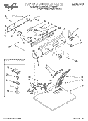 SECTION Diagram and Parts List for LET7646DQ1  Whirlpool Dryer