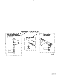 WATER SYSTEM Diagram and Parts List for TAWL400WW1  Estate Washer