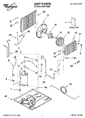 Part Location Diagram of 8201742 Whirlpool COMPRESSOR
