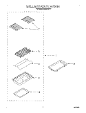GRILL MODULE Diagram and Parts List for RC8950XRH7  Whirlpool Cooktop