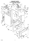 Part Location Diagram of 3402337 Whirlpool DOOR