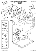 Part Location Diagram of 3979614 Whirlpool Use & Care Guide